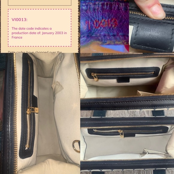 Louis Vuitton Josephine Authentic Canvas Monogram Shoulder Bag Crossbody Vintage - Picture 4 of 9